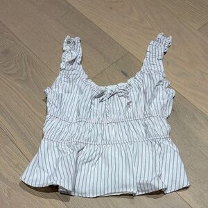 Sunday best cotton Helena striped top
